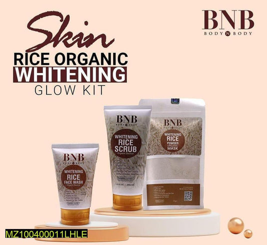 Rice Whitening And Glowing Facial Kit
